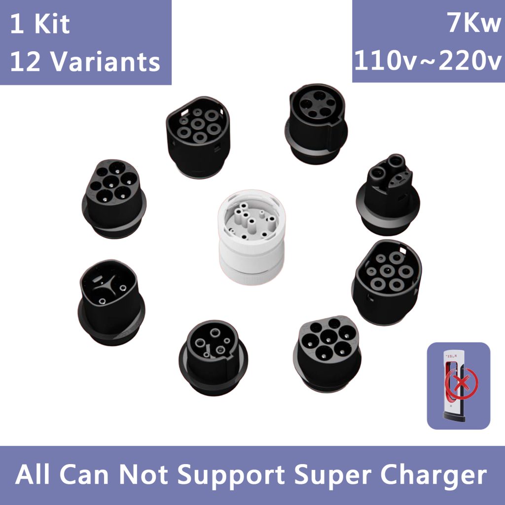 ev charger adapter types
